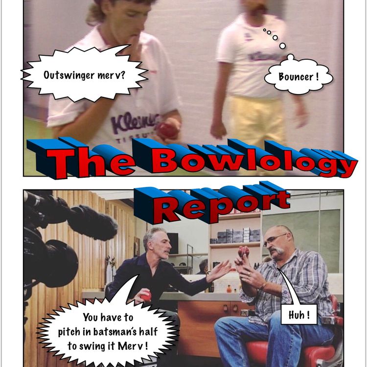 cover art for Mervyn Swervyn Hughes and the WACA Ashes swan song