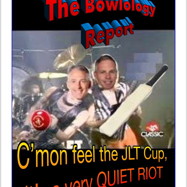cover art for C'mon Feel the JLT Cup its a very Quiet Riot unlike Ben Stokes's night out
