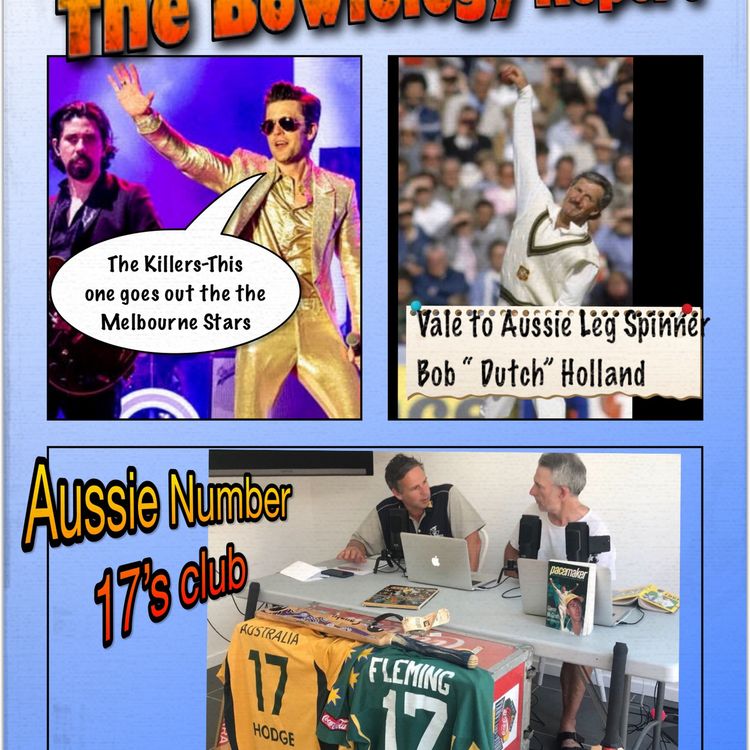 cover art for Aussie crickets great number 17's and Bob "Dutchy" Holland