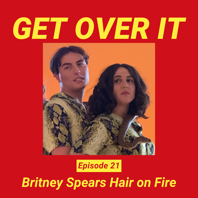 cover art for Britney Spears Hair on Fire