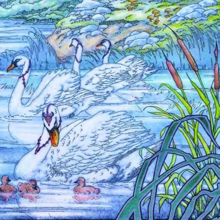 cover art for S3 EP19 - The Children of Lír in the Classroom