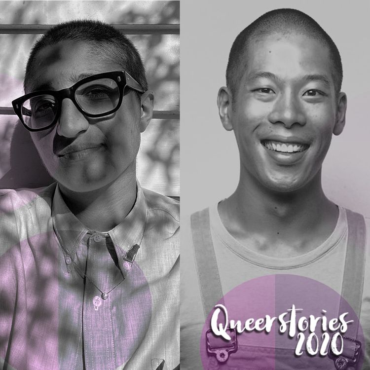 cover art for Queerstories 2020 | Resilience | Zoya Gill and Mark du Potiers