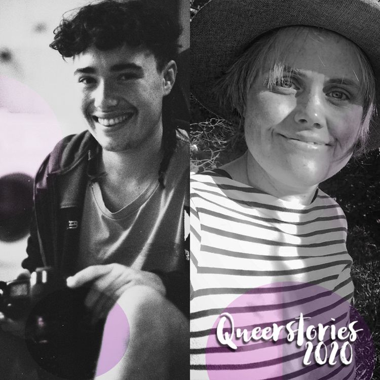 cover art for Queerstories 2020 | Purpose | Bronte Noakes and Sarah Langston