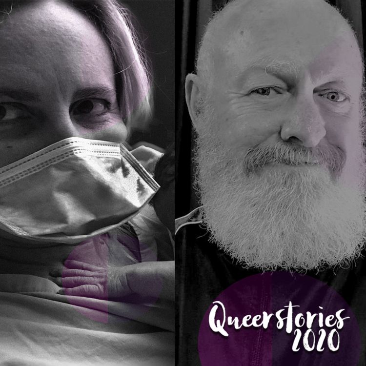 cover art for Queerstories 2020 | Pandemic | Holly & Kerry Bashford