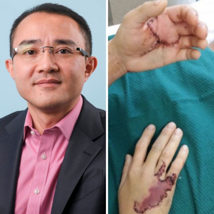 cover art for Stabbed 14 times in the hospital!