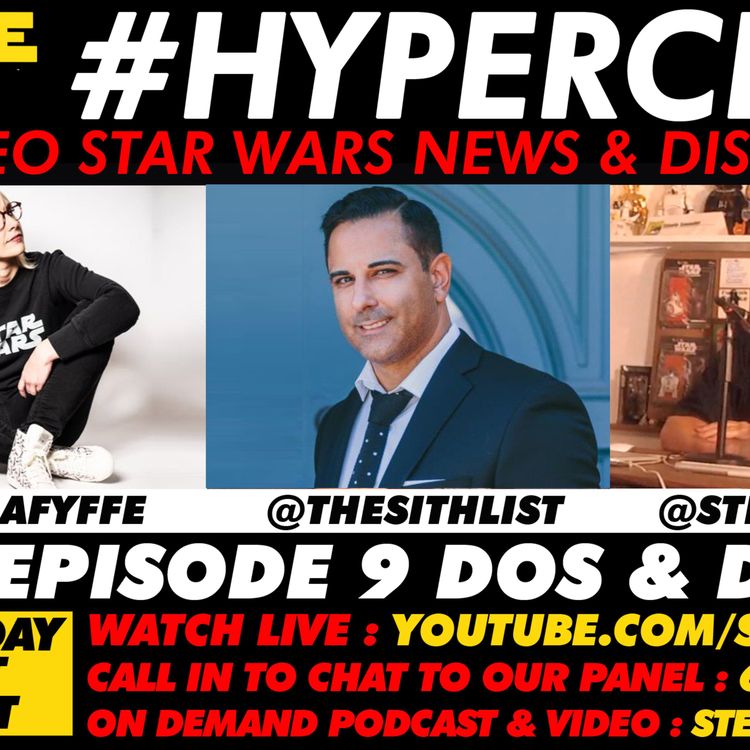 cover art for Hyperchat Ep 06 : Episode 9 "dos & don'ts" - w/ Emma Fyffe & Iraj Dowlatshahi