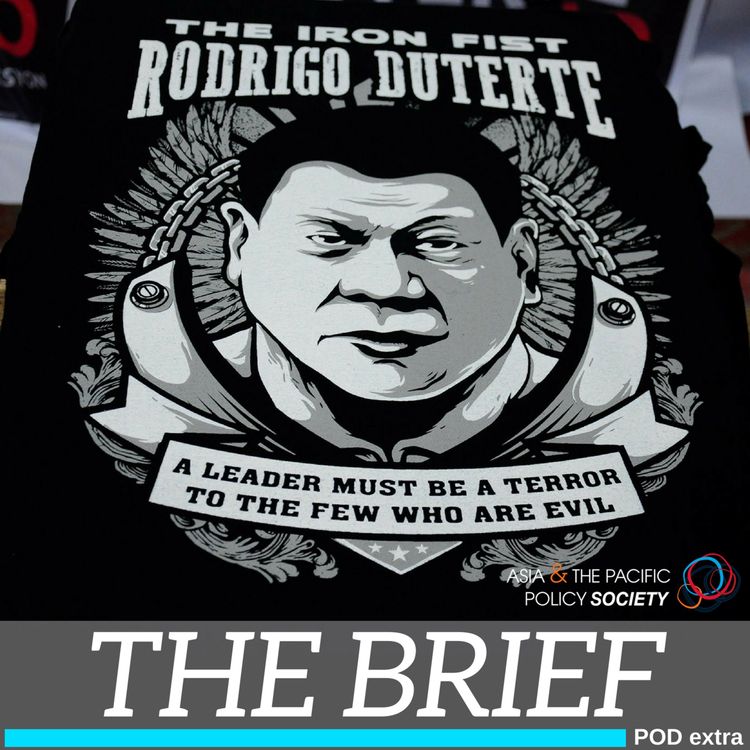 cover art for The Brief: Courting Duterte