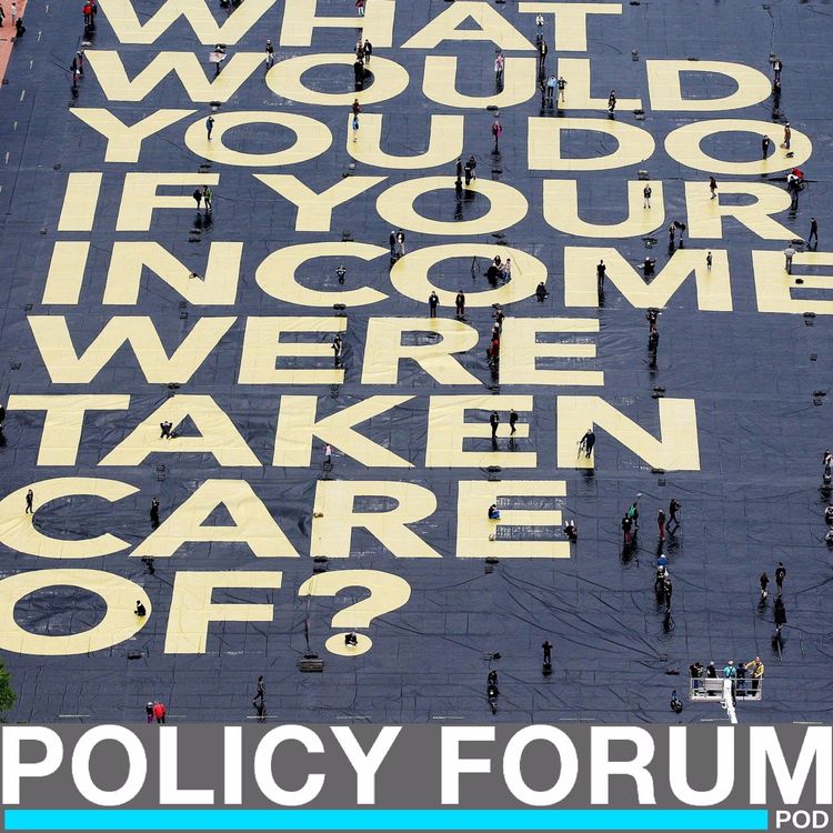 cover art for A basic income, or the end of the welfare state?