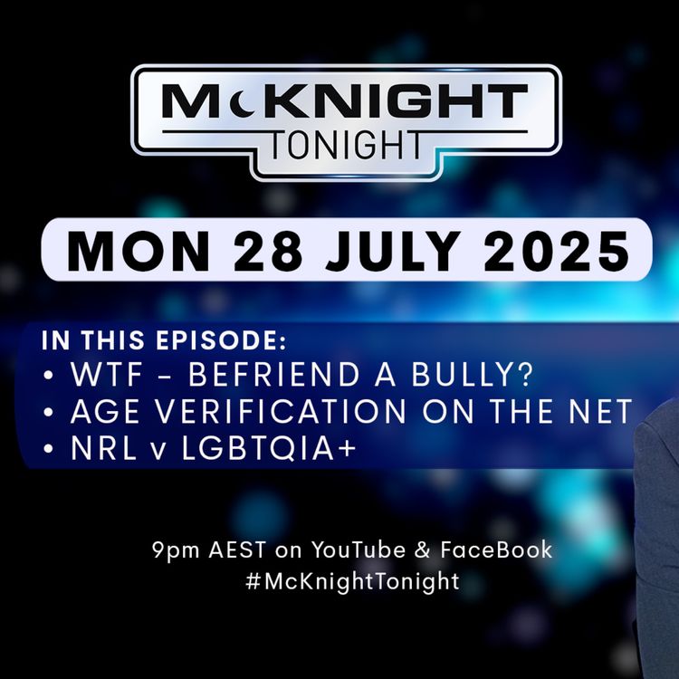 cover art for McKnight Tonight Monday 28 July 2025