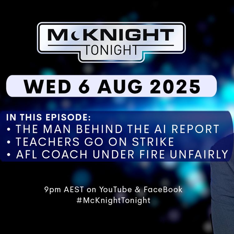 cover art for McKnight Tonight Wednesday 6 August 2025