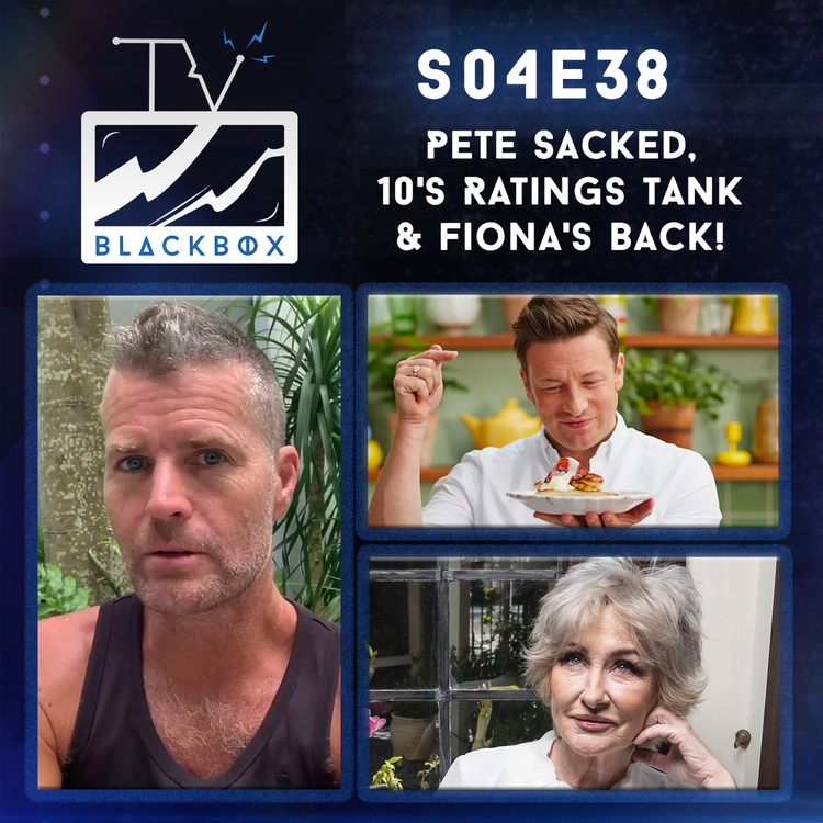 cover art for S04E38 | Pete Sacked, 10's ratings tank, and Fiona's back!