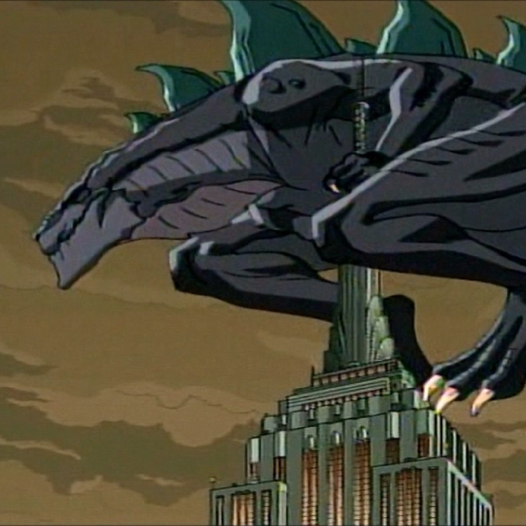 cover art for Godzilla: The Series (w/ Daniel James Richardson)