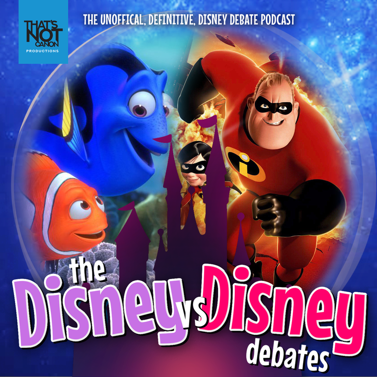 cover art for Finding Nemo v Incredibles
