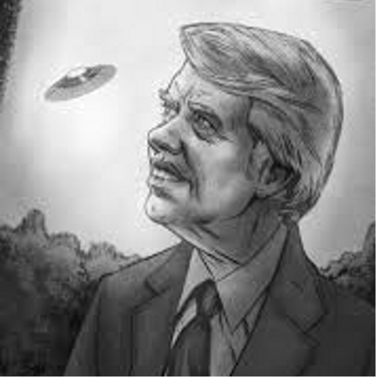 cover art for Carter's unforgettable speech (Jimmy Carter UFO Sighting 1969)