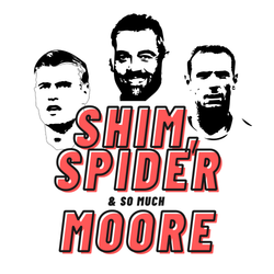 cover art for Shim, Spider & so much Moore...