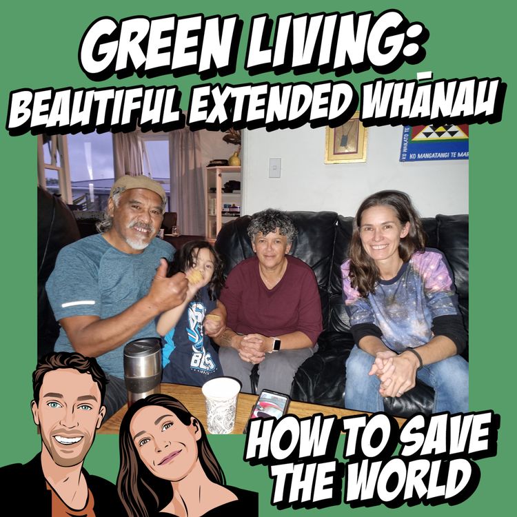 cover art for Green Living: Beautiful Extended Whānau