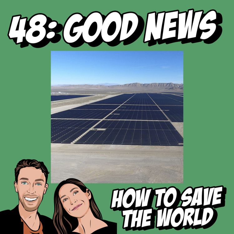 cover art for Good News #6; Super Bees and MOAR (renewable) POWER