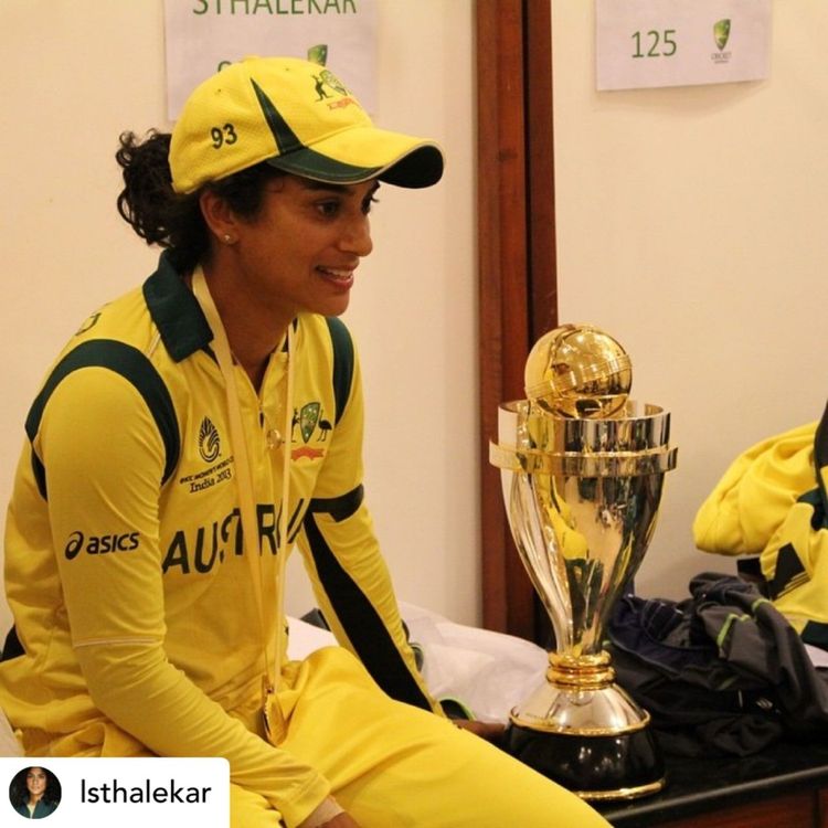 cover art for Lisa Sthalekar on inventing rivalry, moving to the commentary box and her incredible Dad