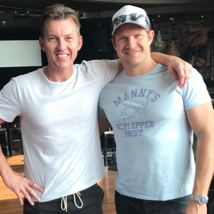 cover art for Brett Lee on bowling fast, honing the mind and lessons in business
