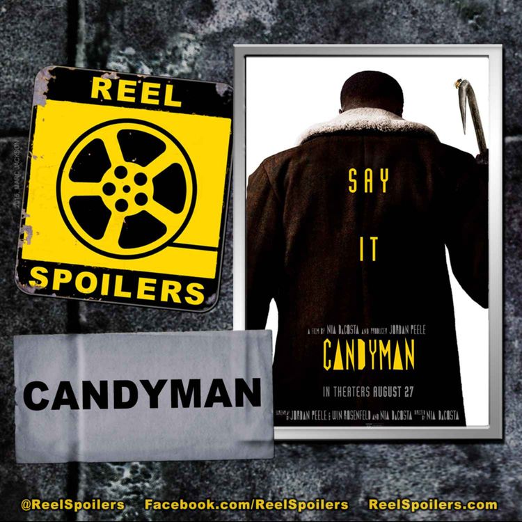 cover art for CANDYMAN Starring Yahya Abdul-Mateen II, Teyonah Parris, Colman Domingo