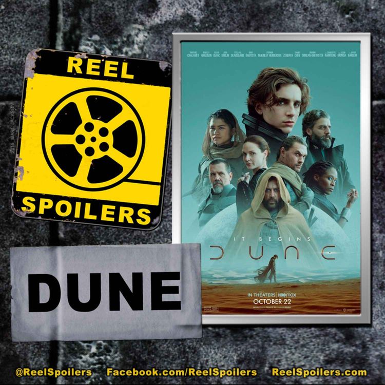 cover art for DUNE (2021) Starring Timothée Chalamet, Rebecca Ferguson, Oscar Isaac