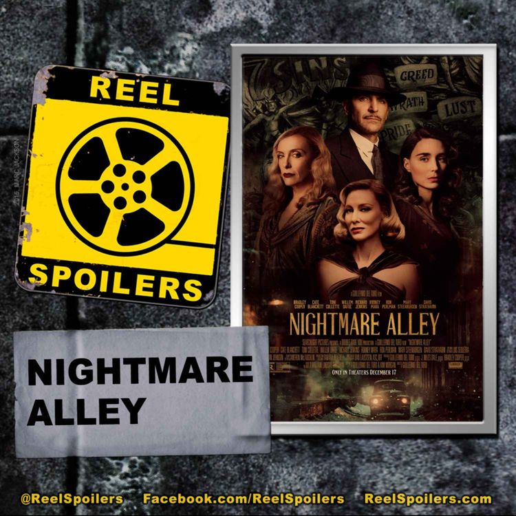 cover art for NIGHTMARE ALLEY Starring Bradley Cooper, Rooney Mara, Cate Blanchett