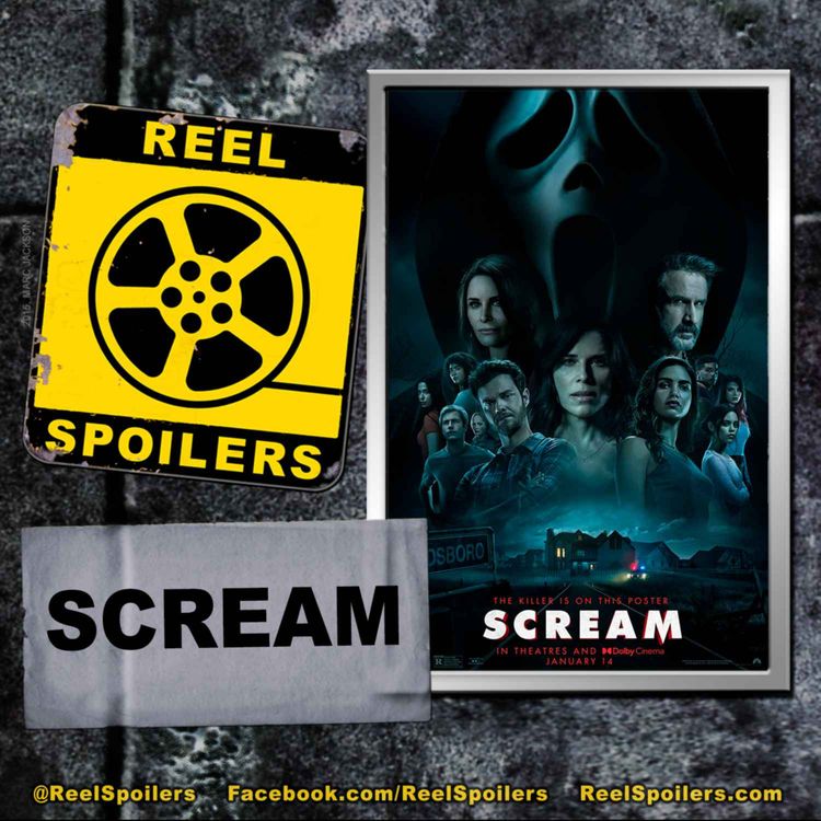 cover art for SCREAM (2022) Starring Neve Campbell, Courteney Cox, David Arquette