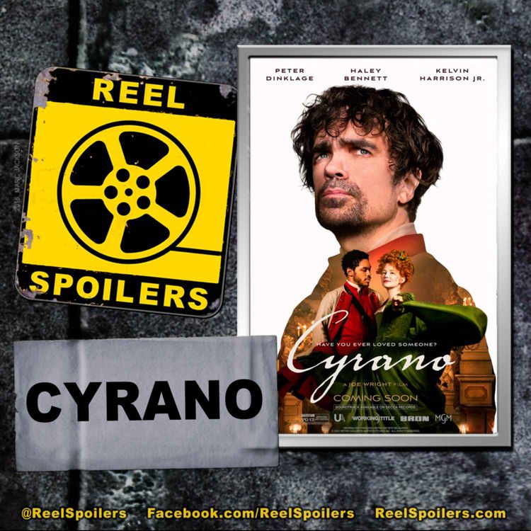 cover art for CYRANO Starring Peter Dinklage, Haley Bennett, Kelvin Harrison Jr.