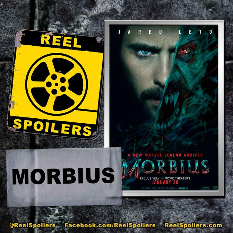 cover art for MORBIUS Starring Jared Leto, Matt Smith, Adria Arjona