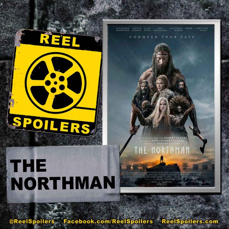 cover art for THE NORTHMAN Starring Alexander Skarsgård, Nicole Kidman, Claes Bang