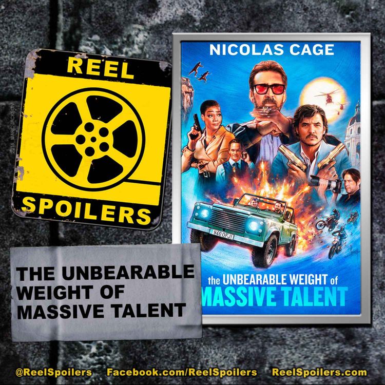 cover art for THE UNBEARABLE WEIGHT OF MASSIVE TALENT Starring Nicolas Cage, Pedro Pascal