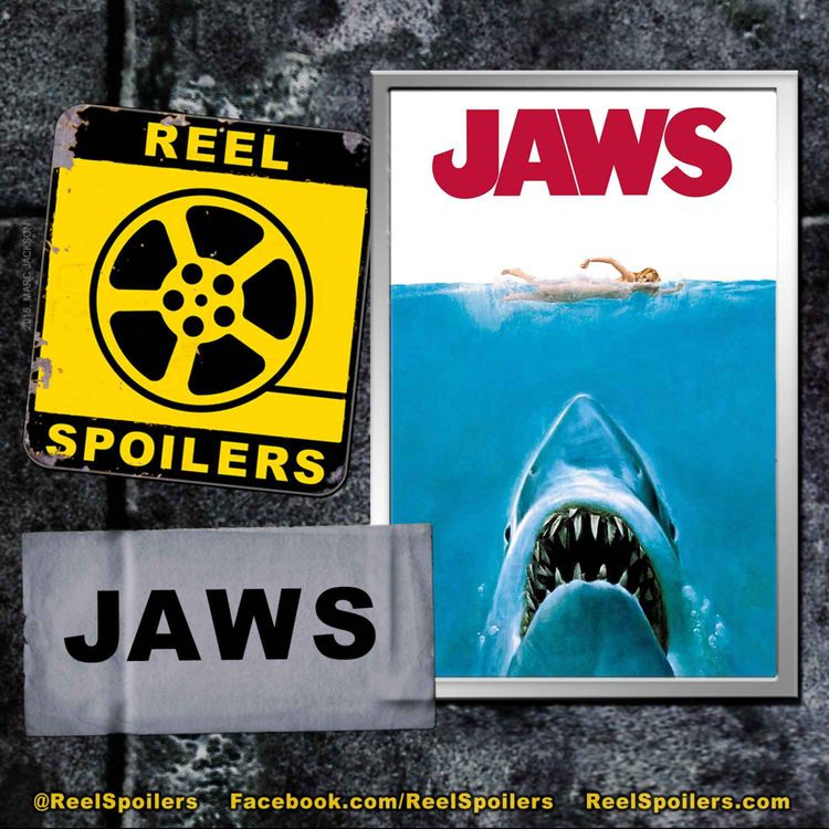cover art for JAWS (1975) Starring Roy Scheider, Robert Shaw, Richard Dreyfuss