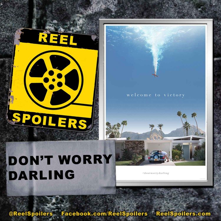 cover art for DON'T WORRY DARLING Starring Florence Pugh, Harry Styles, Chris Pine