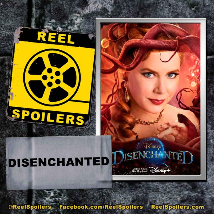 cover art for DISENCHANTED Starring Amy Adams, Maya Rudolph, James Marsden