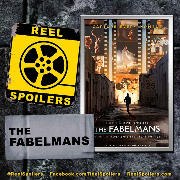 cover art for THE FABELMANS Starring Gabriel Labelle, Michelle Williams, Paul Dano