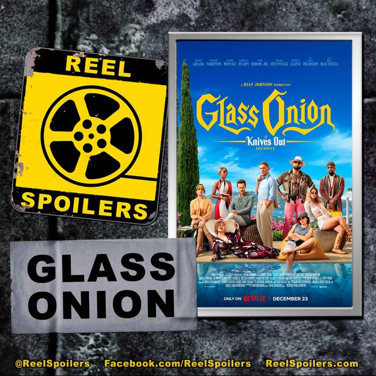 cover art for GLASS ONION Starring Daniel Craig, Edward Norton, Janelle Monáe