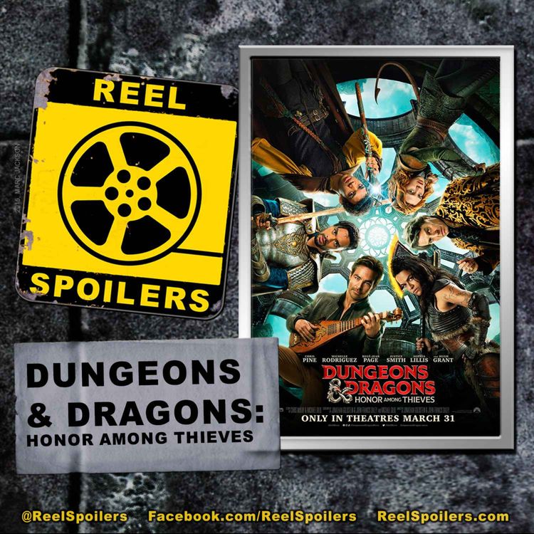 cover art for DUNGEONS & DRAGONS: HONOR AMONG THIEVES Starring Chris Pine, Michelle Rodriguez, Justice Smith