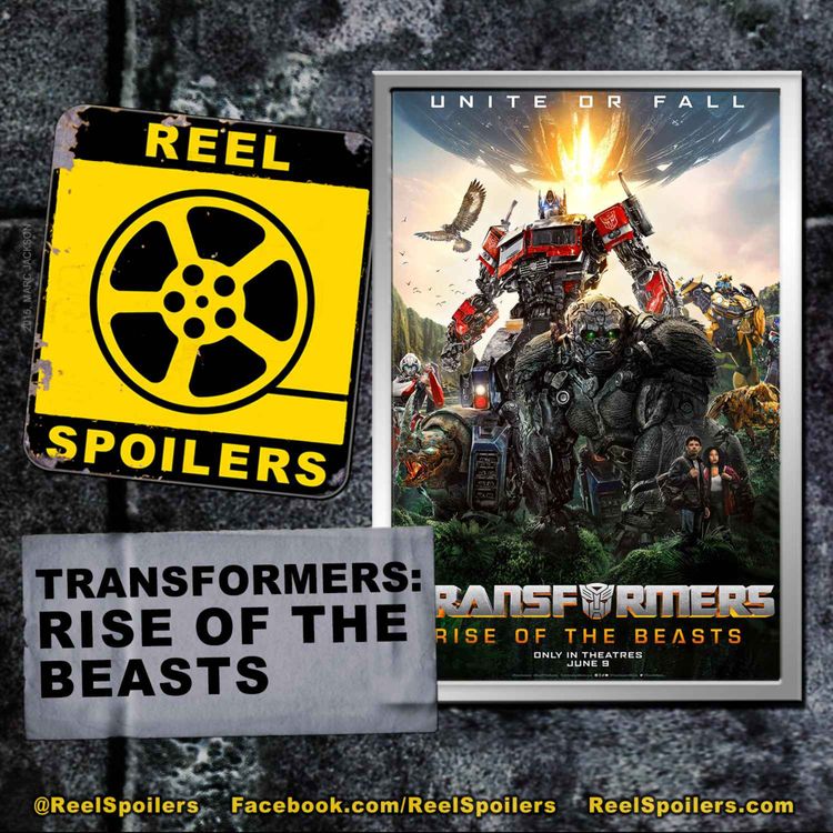 cover art for TRANSFORMERS: RISE OF THE BEASTS Starring Anthony Ramos, Dominique Fishback, Peter Cullen