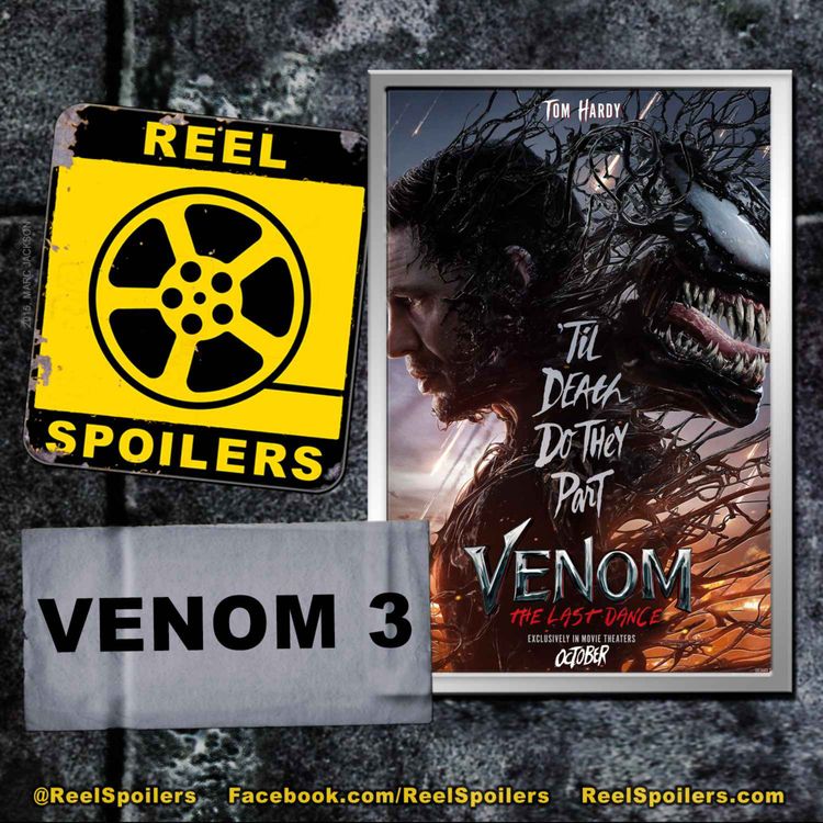 cover art for VENOM: THE LAST DANCE Starring Tom Hardy, Chiwetel Ejiofor, Juno Temple