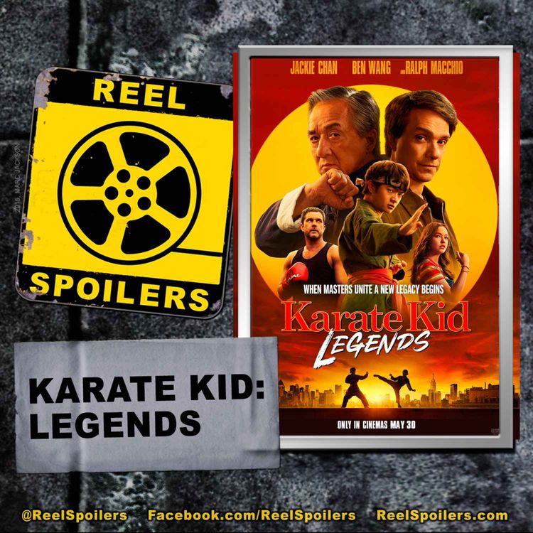 cover art for KARATE KID: LEGENDS Starring Ben Wang, Ralph Macchio, Jackie Chan