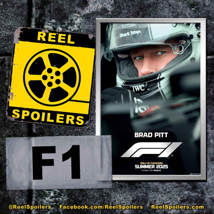 cover art for F1 THE MOVIE Starring Brad Pitt, Damson Idris, Kerry Condon, Javier Bardem