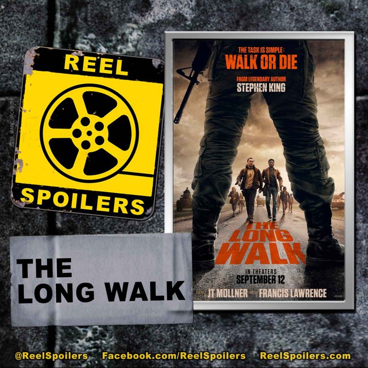 cover art for THE LONG WALK Starring Cooper Hoffman, David Jonsson, Garrett Wareing