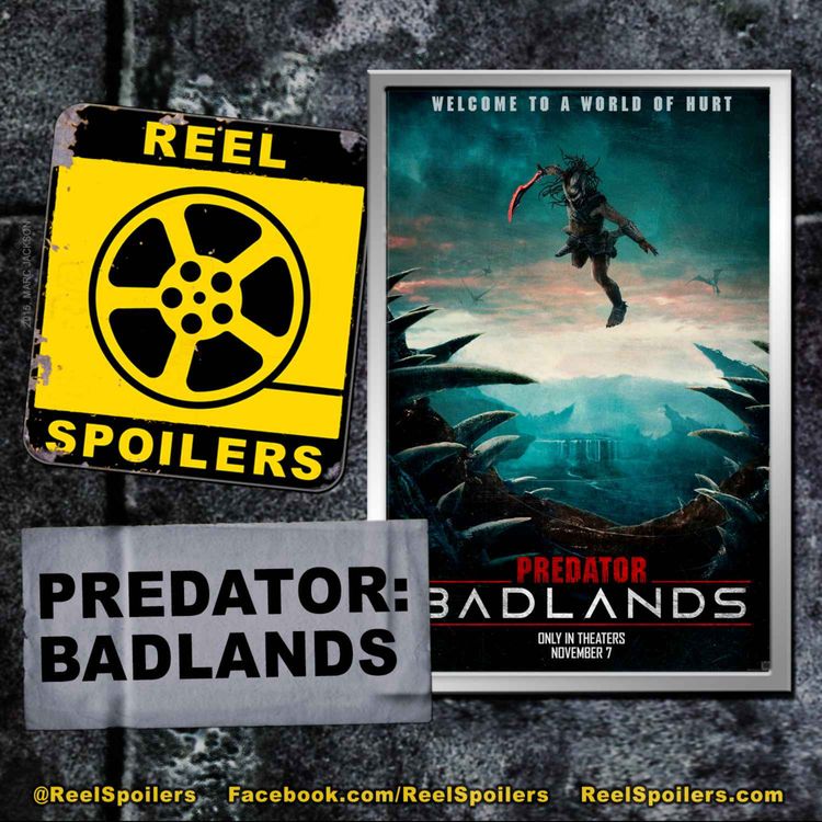 cover art for PREDATOR: BADLANDS w/ Patrick Scott Patterson
