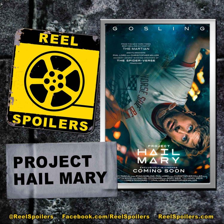 cover art for PROJECT HAIL MARY Starring Ryan Gosling, Sandra Hüller, James Ortiz