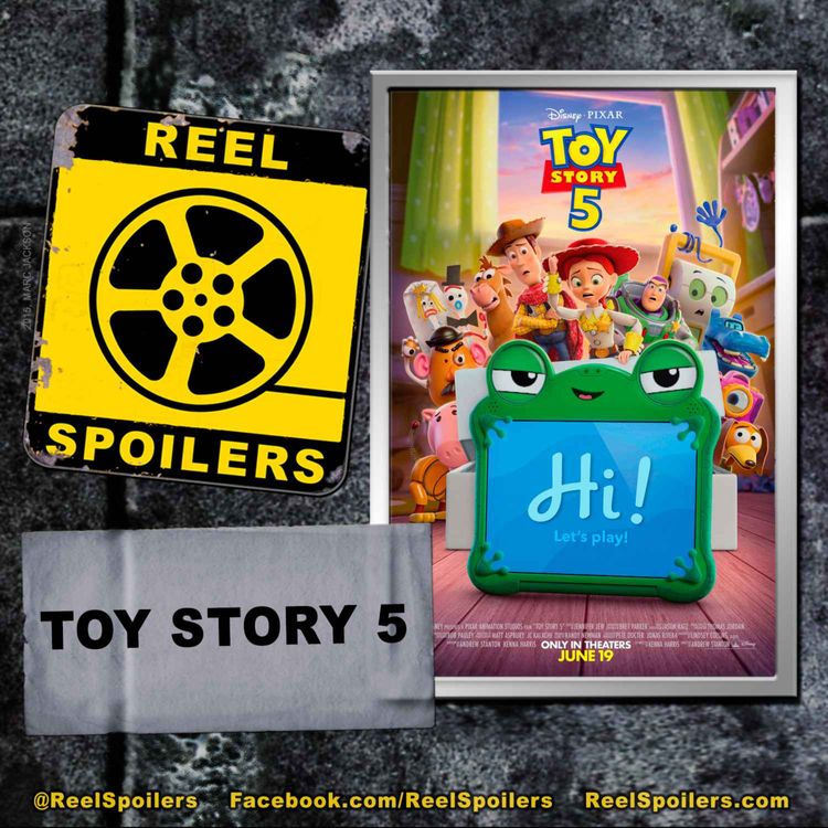 cover art for TOY STORY 5 Starring Tom Hanks, Tim Allen, Joan Cusack, Conan O'Brien