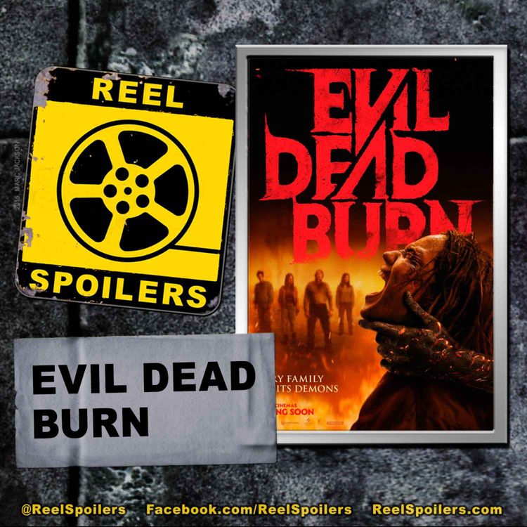 cover art for EVIL DEAD BURN w/ Matt F Basler