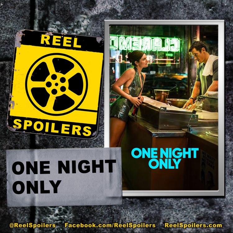cover art for ONE NIGHT ONLY Starring Callum Turner, Monica Barbaro, Molly Ringwald, Maya Hawke