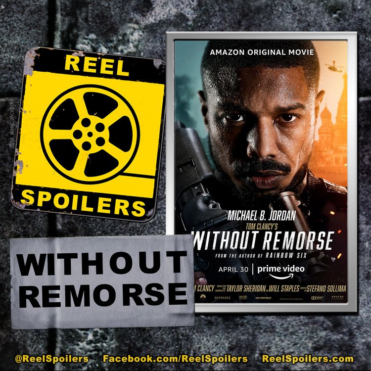 cover art for WITHOUT REMORSE Starring Michael B. Jordan, Jamie Bell, Jodie Turner-Smith