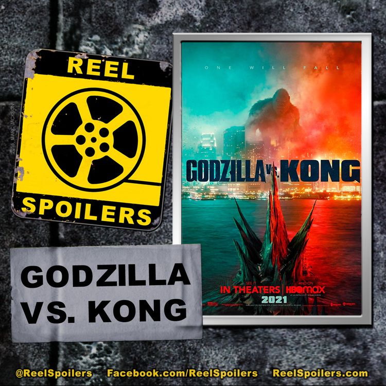 cover art for GODZILLA VS. KONG Starring Alexander Skarsgård, Millie Bobby Brown, Rebecca Hall, Brian Tyree Henry