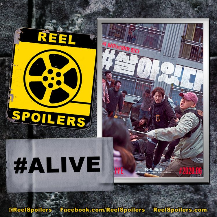 cover art for #ALIVE (The New Zombie Movie on Netflix)